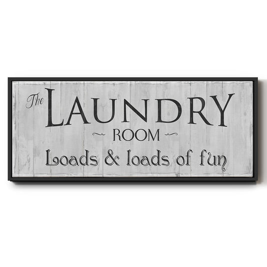 Loads of Fun - Floater Framed Canvas Print
