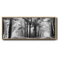 Turning Left Wasn't Right - Floater Framed Canvas Print