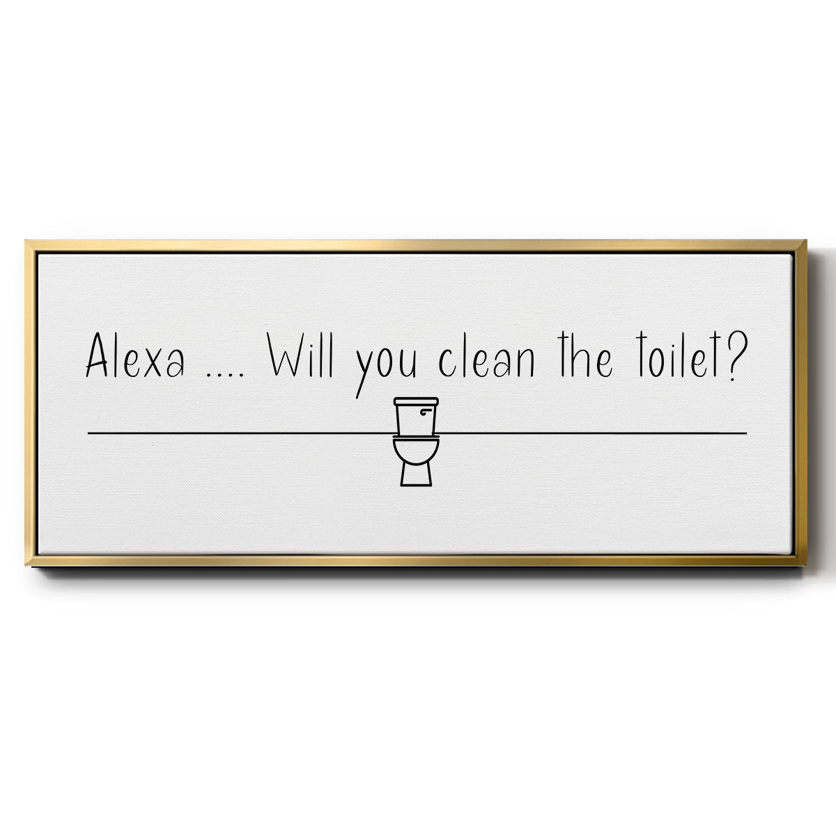 Alexa ... - Floater Framed Canvas Print