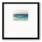 Shifting Seas - Double Matboard Framed Print