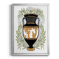 Greek Vases II - Modern Framed Canvas Print