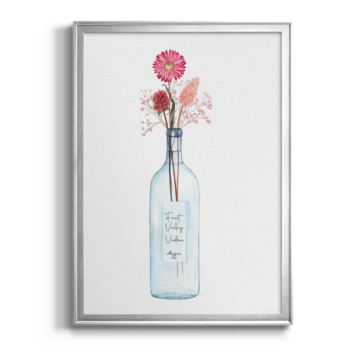 Frost Valley Vodka - Modern Framed Canvas Print