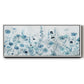 Endless Field of Blue - Floater Framed Canvas Print