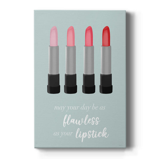 Flawless Lipstick - Canvas Art Print