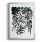 Ink Jungle I - Modern Framed Canvas Print