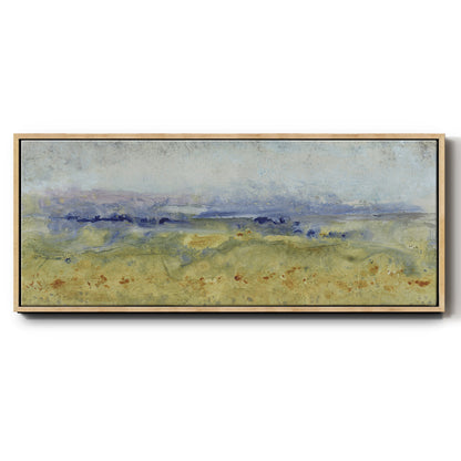 Open Terrain I - Floater Framed Canvas Print