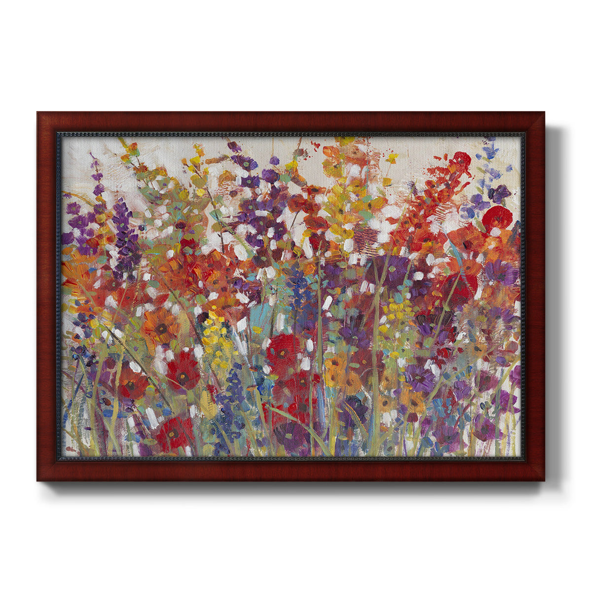 Variety of Flowers II Premium Framed Canvas- Ready to Hang