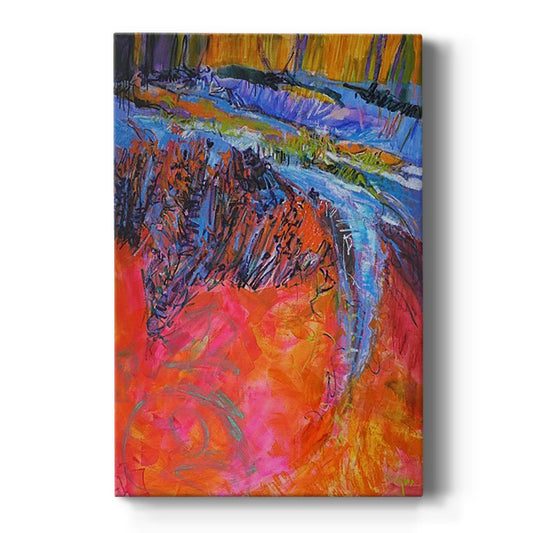 Vibrant Flow I - Canvas Art Print