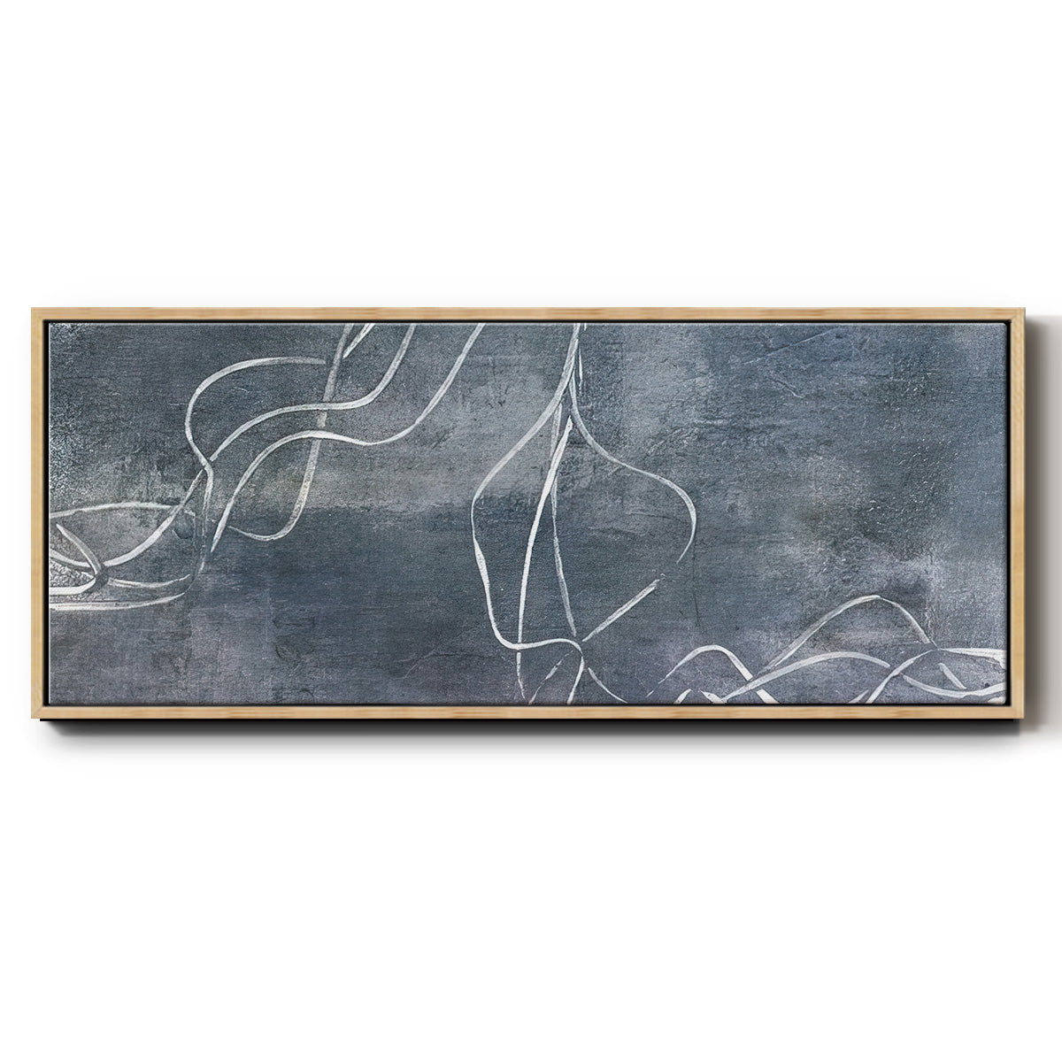 Organic Lining  I  - Floater Framed Canvas Print