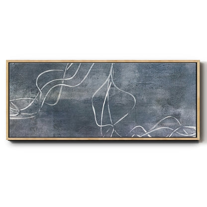 Organic Lining I - Floater Framed Canvas Print