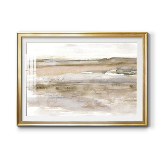 Sunset Bay - Modern Framed Art Print