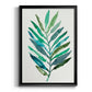 Palm Frond Flow IV - Modern Framed Canvas Print