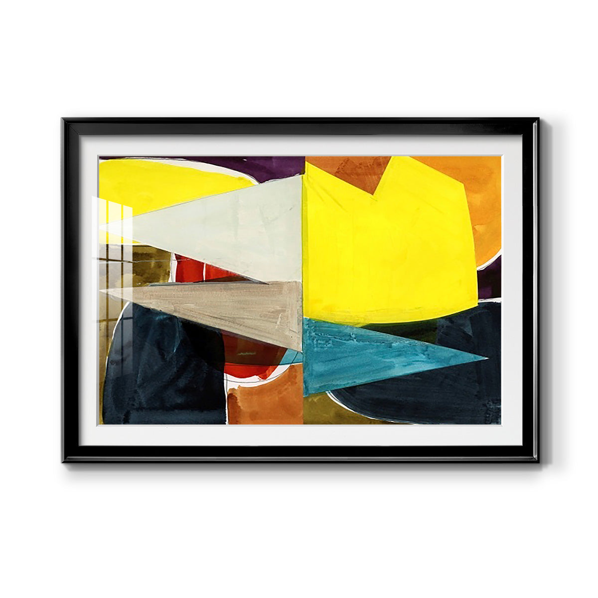 Jigsaw 1 Premium Framed Print - Ready to Hang