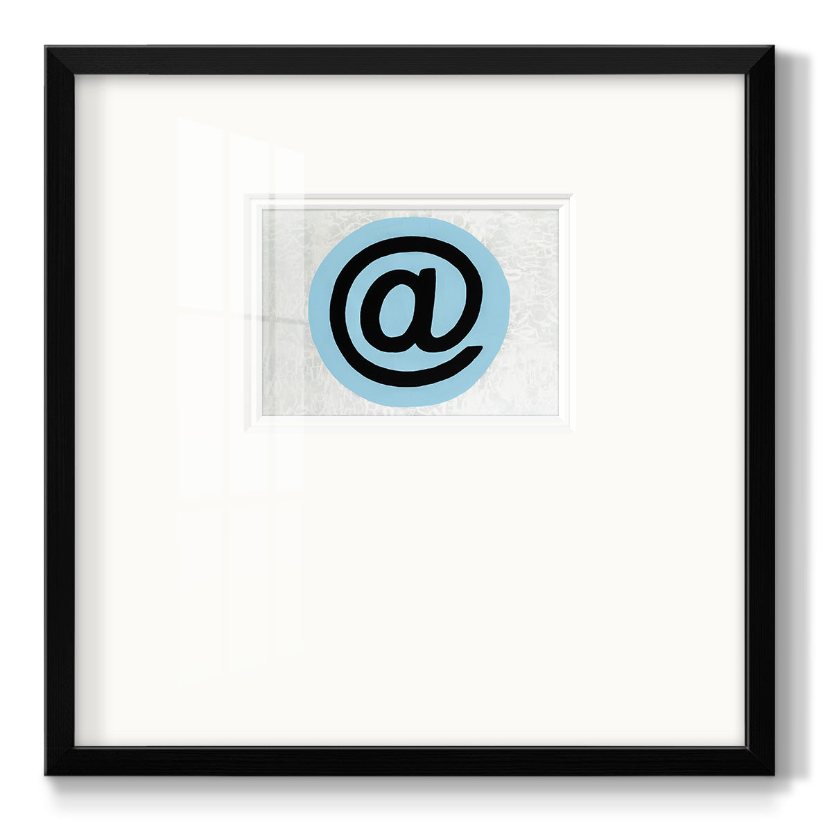 At - Double Matboard Framed Print