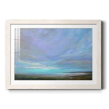 Coastal Views III - Barnwood Framed Art Print