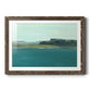 Calming Lake View II - Barnwood Framed Art Print