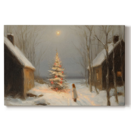 Amber Promise of Cottage - Canvas Art Print