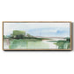 Abstract Wetland IV - Floater Framed Canvas Print