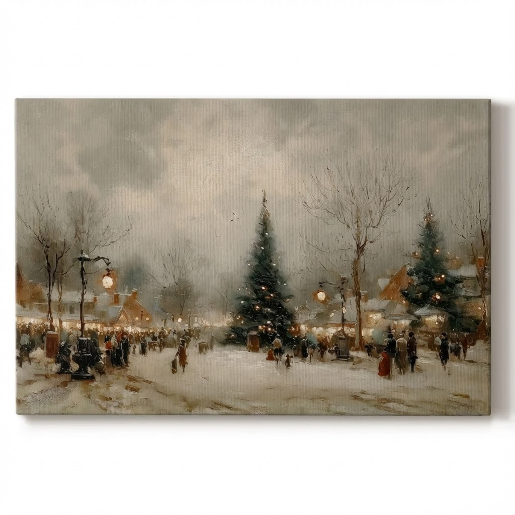 Honeyed Fir at Midnight - Canvas Art Print