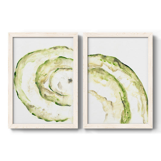 Lichen Halo V - Premium Framed Canvas 2 Piece Set - Ready to Hang