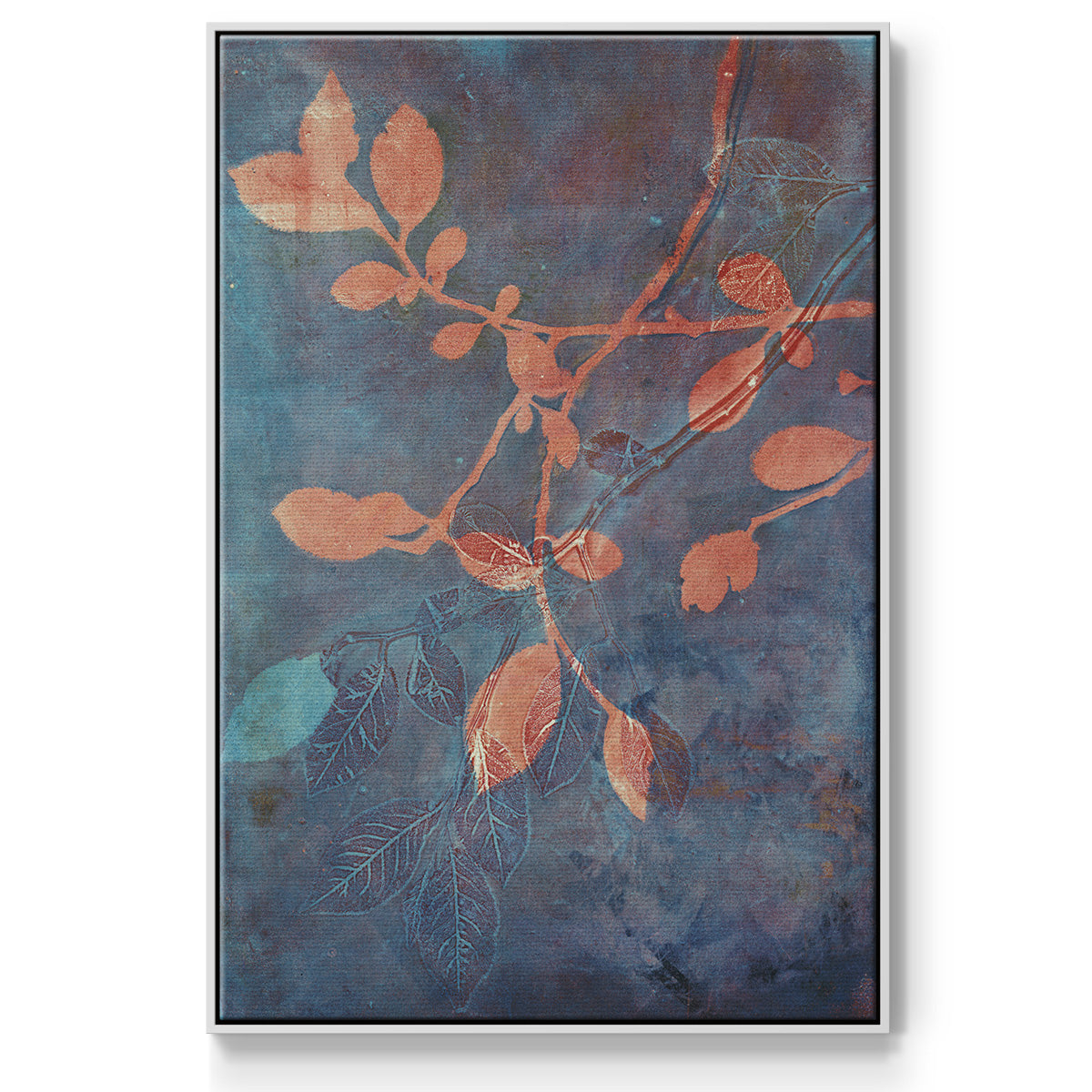 Branching Out XVIII - Framed Premium Gallery Wrapped Canvas L Frame - Ready to Hang