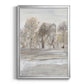 Meadow's Edge II - Modern Framed Canvas Print