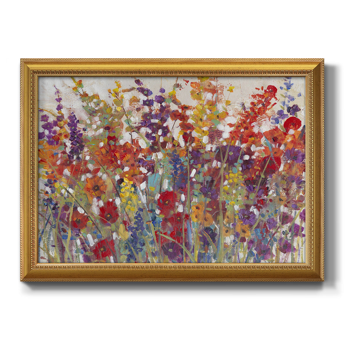 Variety of Flowers II Premium Framed Canvas- Ready to Hang