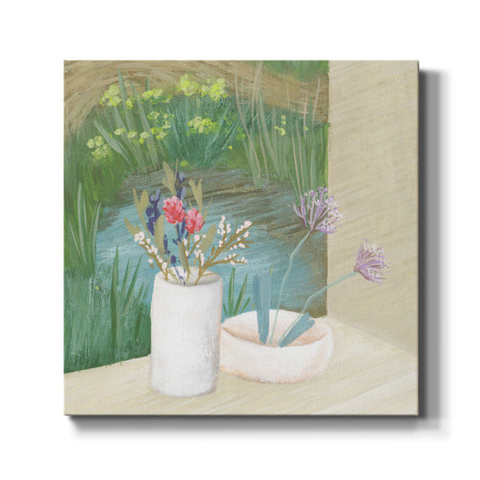 Window Plants III-Premium Gallery Wrapped Canvas - Ready to Hang