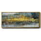 Frequency - Floater Framed Canvas Print