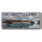 The Seine at Asnieres 2, 1873 - Floater Framed Canvas Print