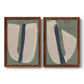 Paper Slice III - Premium Framed Canvas 2 Piece Set - Ready to Hang