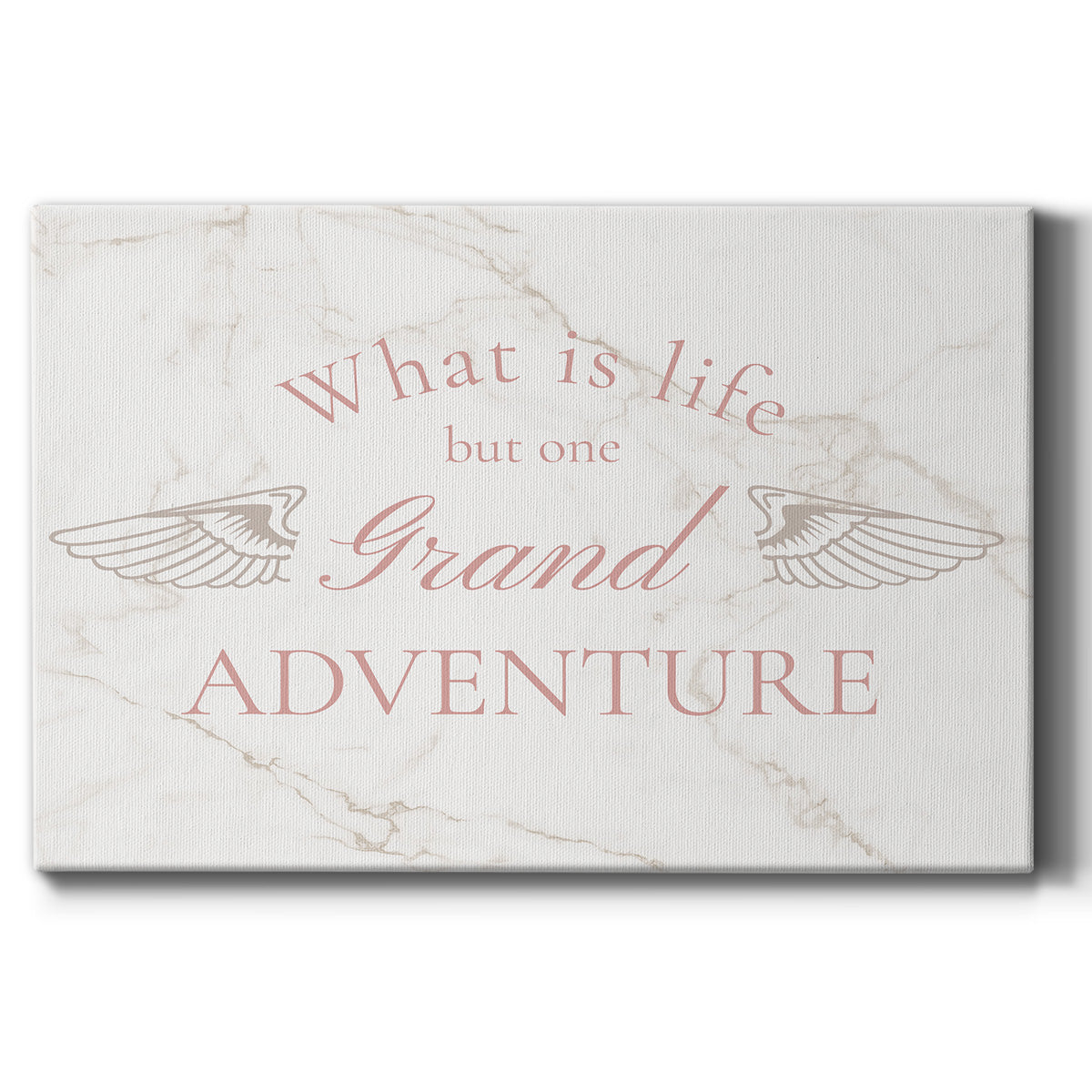 What is Life Premium Gallery Wrapped Canvas - Ready to Hang