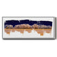 Treeline Panorama - Floater Framed Canvas Print