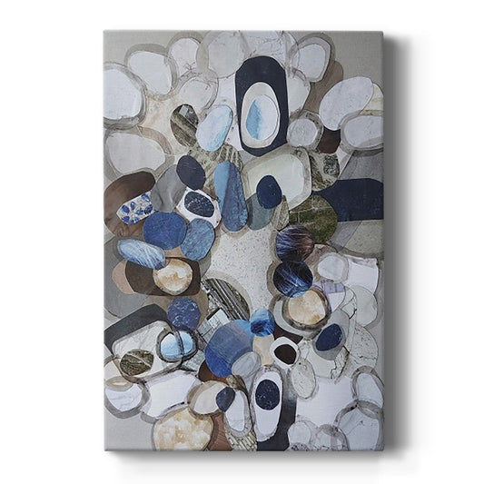 Santa Cruz Beach Stones Premium Gallery Wrapped Canvas - Ready to Hang