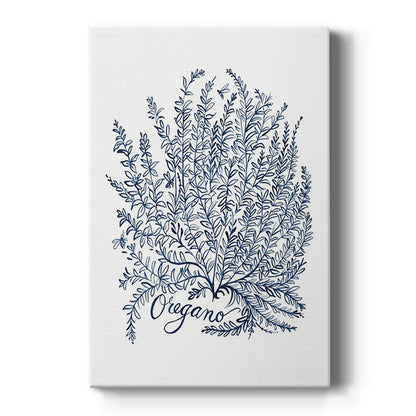 Summer Herb Garden Sketches II - Canvas Art Print