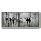 Morning Paris - Floater Framed Canvas Print