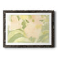 Verdant Floral Abstract II - Barnwood Framed Art Print
