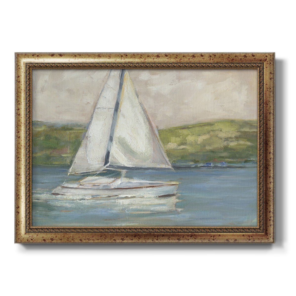 Off the Coast I Premium Framed Canvas- Ready to Hang