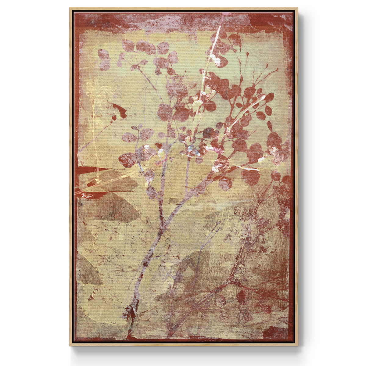 Boundless IV - Floater Framed Canvas Print