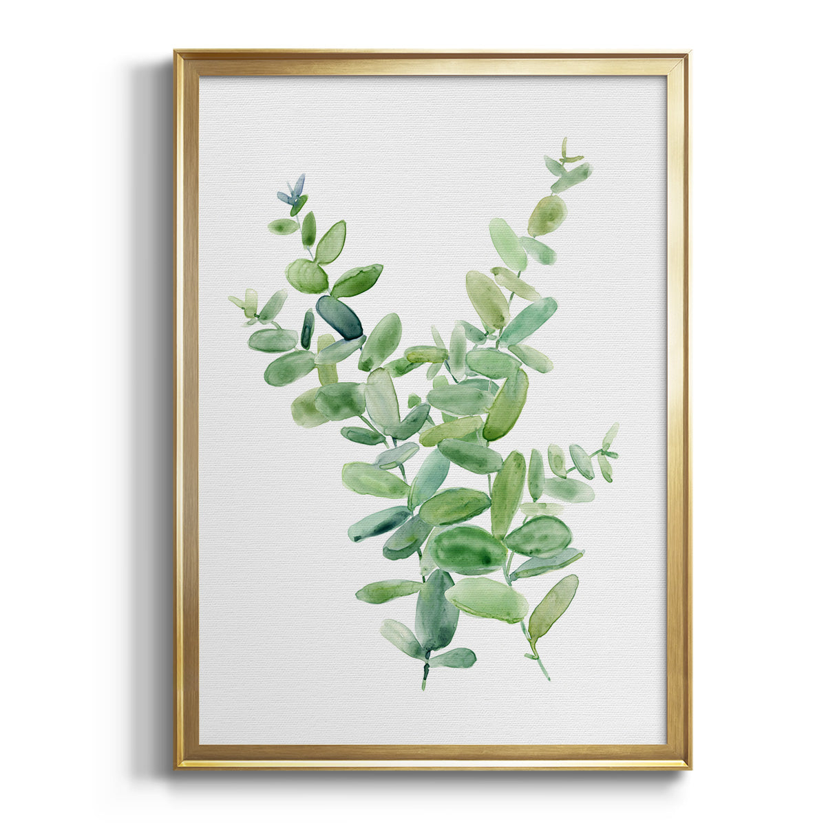 Eucalyptus III - Modern Framed Canvas Print