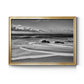 Whispering Sands Beach - Modern Framed Canvas Print
