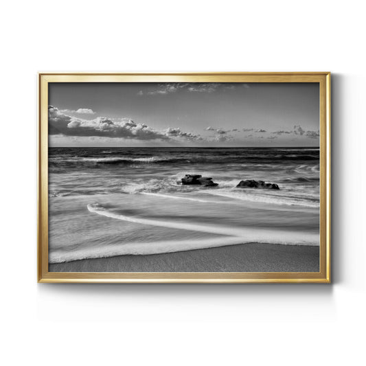 Whispering Sands Beach Premium Classic Framed Canvas - Ready to Hang