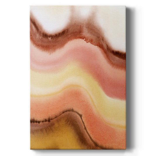 Warm Sediment II Premium Gallery Wrapped Canvas - Ready to Hang