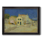 The Yellow House - Ornate Framed Canvas Print