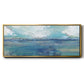 Oceans Away - Floater Framed Canvas Print