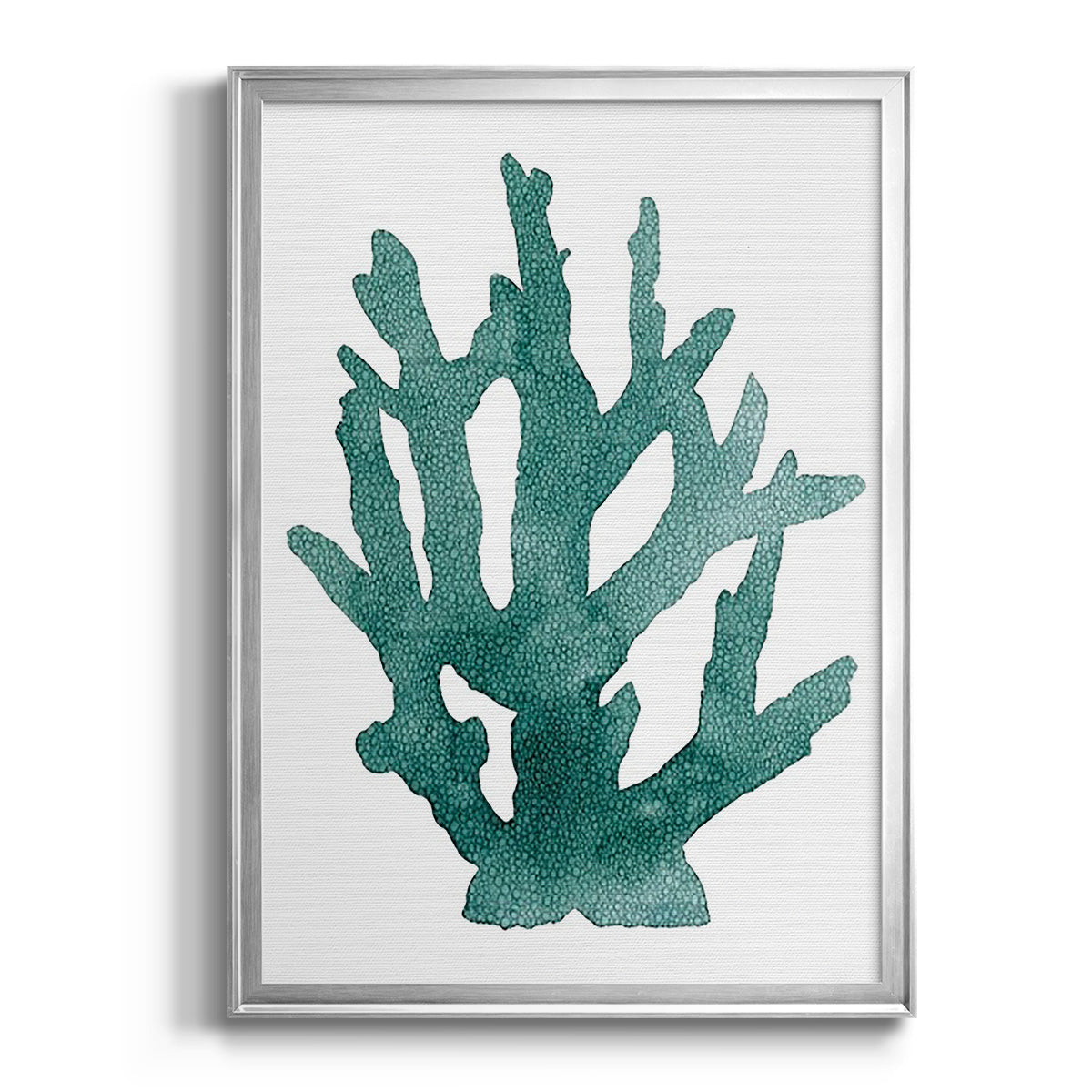 Coral Souvenirs I - Modern Framed Canvas Print