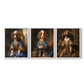 Royal Animals Series LIX - Restickable Framed Art Set