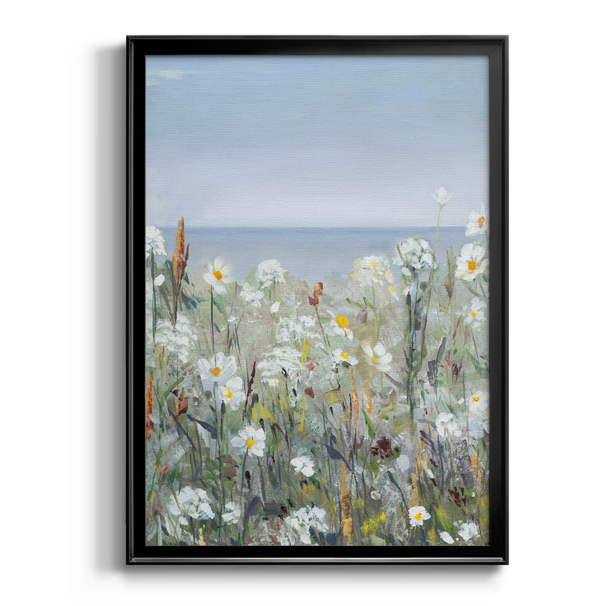 Wild Sea Breeze I - Modern Framed Canvas Print