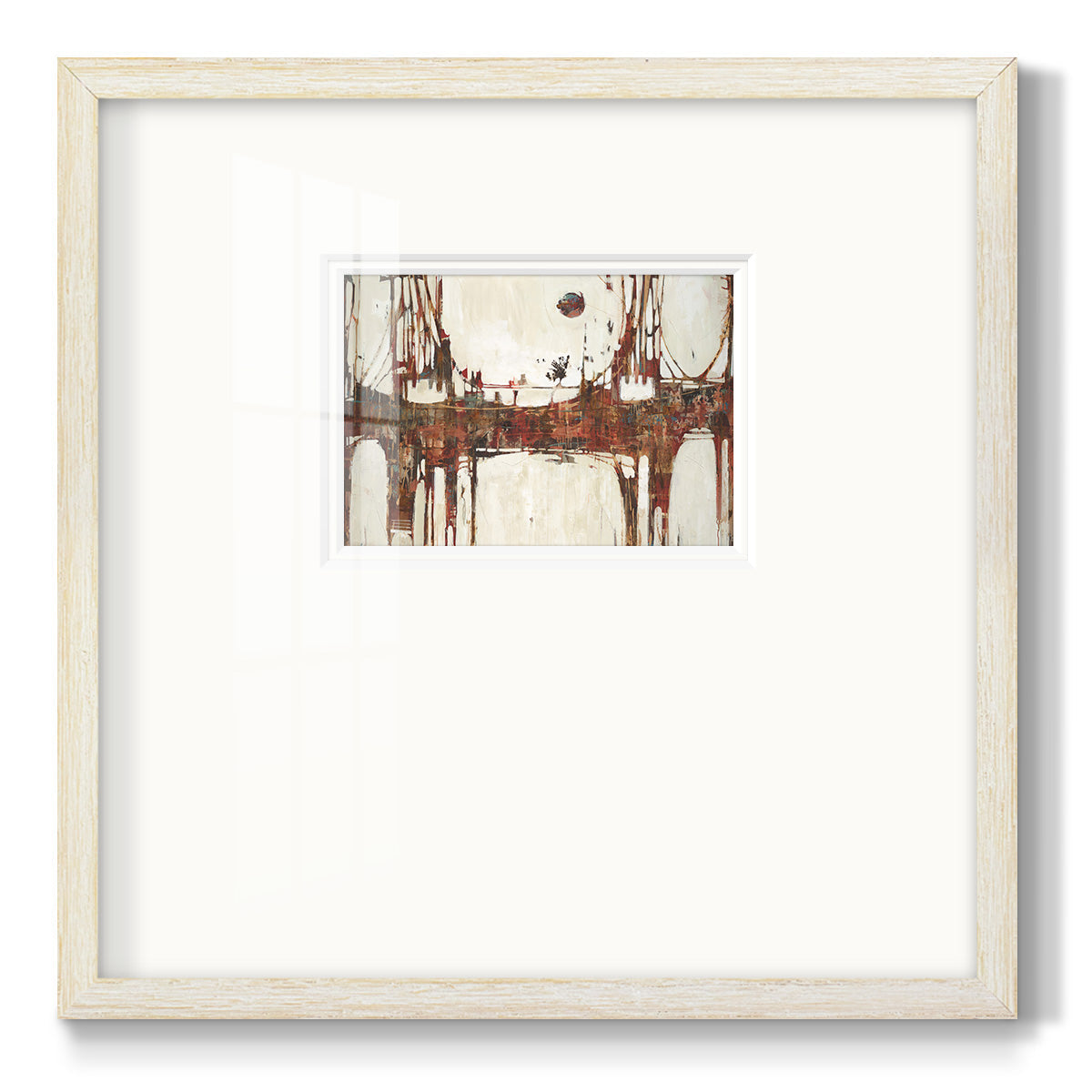 Building Bridges Premium Framed Print Double Matboard