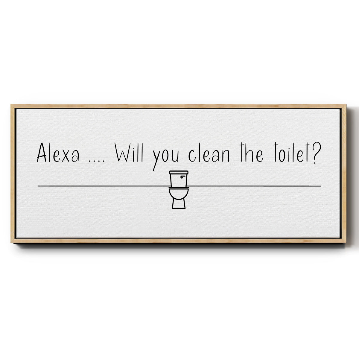 Alexa ... - Floater Framed Canvas Print